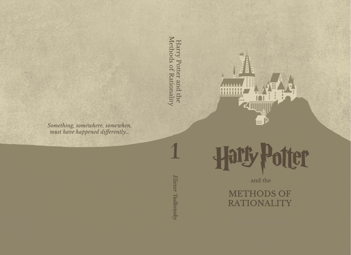 Cover artwork for Harry Potter and the Methods of Rationality volume 1